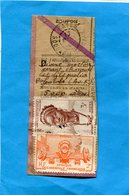 MARCOPHILIE-SOUDAN-coupon Récépissé -cad Kayes1949 -5000frs Acquité-2stamps A O F Ao Fd - Storia Postale