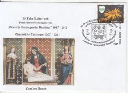 78152- GERMAN CULTURE AND EDUCATION IN RESITA, SPECIAL COVER, 2017, ROMANIA - Lettres & Documents