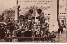 Cpa Carnaval De Nice Les Jeux De Mains, Tibi G Constructeur. - Carnaval