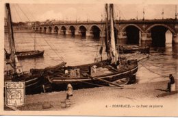 Cpa Bordeaux Le Pont De Pierre. - Bordeaux