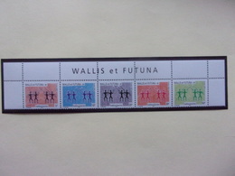 Wallis Et Futuna Fresque Murale Guerrier - Unused Stamps