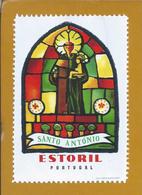 Vinheta Do Santo António De Lisboa. Vignette Of St. Anthony Of Lisbon. Vignette Des Heiligen Antonius Von Lissabon. - Lokale Uitgaven