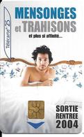 -CARTE -PUBLIC-25U-F1324-GEM2-05/04-FILM-MENSONGE ET TRAHISON-UTILISE-TBE- - 2004