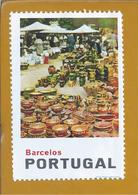 Vinheta Da Feira De Artesanato De Barcelos. Vignette Of The Crafts Fair Of Barcelos. Vignette Der Handwerksmesse. - Local Post Stamps