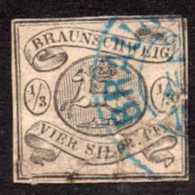 Germany Saxony Yv# 6 Used - Brunswick