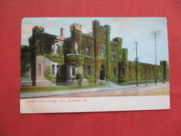 Lackawana County Jail Scranton Pa.    > Ref 3254 - Presidio & Presidiarios