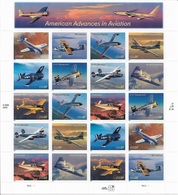 2005 Sheet Of 20 Advances In American Aviation 37c Scott # 3916-25, XF MNH** - Fogli Completi