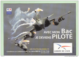 CPM - Armée De L'Air - Publicité - Avion RAFALE - Materiaal