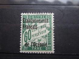 VEND BEAU TIMBRE TAXE D ' OCEANIE N° 6 , (X) !!! - Segnatasse