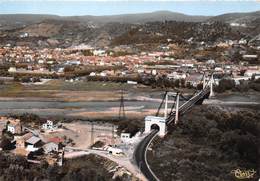 07-LE-TEIL- VUE GENERALE ET LE PONT SUR LE RHÔNE - Le Teil