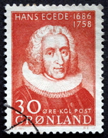 Greenland   1958 HANS EGEDE   MiNr.42  ( Lot B 1451 ) - Used Stamps