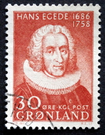 Greenland   1958 HANS EGEDE   MiNr.42  ( Lot B 1464 ) - Used Stamps