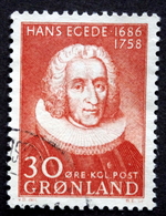 Greenland   1958 HANS EGEDE   MiNr.42  ( Lot B 1480 ) - Used Stamps