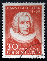 Greenland   1958 HANS EGEDE   MiNr.42  ( Lot B 1503 ) - Used Stamps