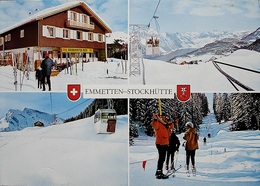 EMMETTEN Gondelbahn Restaurant Stockhütte Wintersport Ski Skilift Hochdorf Bier - Hochdorf