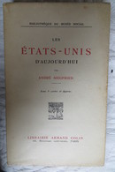 André Siegfried Lot 3 Livres 2 Amerique Du Sud + 1 Etats Unis Années 30 - Wholesale, Bulk Lots