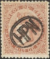 *99. 1868. 100 Mils Castaño (leve Reparación). TERUEL. MAGNIFICO Y RARO. Edifil 2014: 870 Euros - Sonstige & Ohne Zuordnung