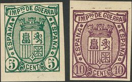*154/55s. 1875. Serie Completa, Borde De Hoja. SIN DENTAR. MAGNIFICA Y MUY ESPECTACULAR. - Other & Unclassified