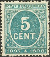 (*)232. 1897. 5 Cts Verde. Excelente Centraje. MAGNIFICO. - Autres & Non Classés