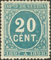 (*)235. 1897. 20 Cts Verde. Excelente Centraje. MAGNIFICO. - Autres & Non Classés