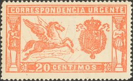 **256. 1905. 20 Cts Naranja. Muy Bien Centrado. MAGNIFICO. Edifil 2019: +120 Euros - Autres & Non Classés