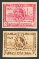 *434/47s. 1929. Serie Completa. SIN DENTAR. MAGNIFICA Y MUY RARA. Edifil 2019: 2.315 Euros - Other & Unclassified