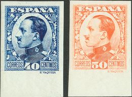 **490/98s. 1926. Serie Completa, Borde De Hoja. SIN DENTAR. MAGNIFICA Y RARA, MUY ESPECTACULAR. Edifil 2019: +560 Euros - Autres & Non Classés