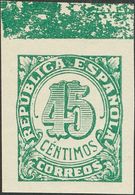 **NE29/31s. 1938. Serie Completa. NO EMITIDA Y SIN DENTAR. MAGNIFICA. Cert. CEM. - Autres & Non Classés