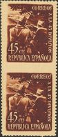 **787/88spv. 1938. Serie Completa, En Parejas. Variedad SIN DENTAR ENTRE LOS SELLOS. MAGNIFICA. Edifil 2015: 120 Euros - Autres & Non Classés