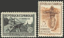 **792/00. 1938. Serie Completa. Centrajes Excelentes. MAGNIFICA Y RARA EN ESTA EXCEPCIONAL CALIDAD. Cert. CEM. Edifil 20 - Autres & Non Classés