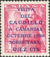 **1083A/B. 1950. Serie Completa (excelentes Centrajes). 1ª TIRADA. MAGNIFICA. Cert. GRAUS. Edifil 2019: 400 Euros - Autres & Non Classés