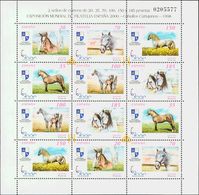 **MP62, MP67, MP69. 2000. Conjunto De Tres Minipliegos De Los Caballos Cartujanos (Series I, II Y III). MAGNIFICOS. Edif - Andere & Zonder Classificatie