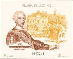 *17P. 1988. Prueba De Lujo. CARLOS III. MAGNIFICA. Edifil 2019: 63 Euros - Autres & Non Classés