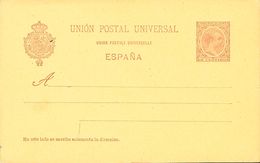 (*)EP31. 1892. 10 Cts Carmín Sobre Tarjeta Entero Postal. MAGNIFICA. Edifil 2019: 14,75 Euros - Other & Unclassified