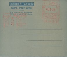 (*)AE25. 1948. 1'30 Pts + 2'70 Pts Sobre Aerograma Con Doble Franqueo. MAGNIFICO Y RARO. Edifil 2017: 207 Euros - Autres & Non Classés
