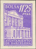 (*). (1942ca). Conjunto De Los Valores De 0'12 Pts, 0'25 Pts, 0'37 Pts, 1'50 Pts, 2'25 Pts Y 11'25 Pts De Sellos De BOLS - Autres & Non Classés