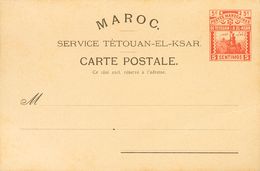 (*)EPCL2. 1899. 5 Cts Rojo Sobre Tarjeta Entero Postal. MAGNIFICA. - Sonstige & Ohne Zuordnung