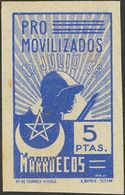 */(*). (1937ca). Serie Completa, Seis Valores (algún Valor Conservación Habitual). PRO MOVILIZADOS Y SIN DENTAR. BONITA  - Sonstige & Ohne Zuordnung