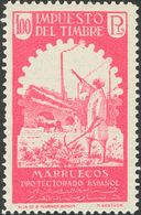 *. (1945ca). Serie Completa, Quince Valores (del 5 Cts Al 100 Pts). IMPUESTO DEL TIMBRE (campesino). MAGNIFICA Y RARISIM - Andere & Zonder Classificatie