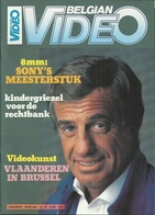 BELGIAN VIDEO N° 27 DERDE JAARGANG - 1985 ( JEAN-PAUL BELMONDO ) - Kino & Fernsehen