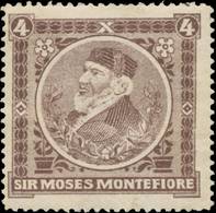 Sir Moses Montefiore Reklamemarke - Cinderellas