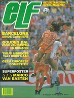 ELF INTERNATIONALE VOETBALMAGAZINE 8e JAARGANG N° 5 1989 ( MET SUPERPOSTER MARCO VAN BASTEN ) - Sports