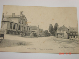 C.P.A.- Montmort (51) - Place De La Mairie - Charcuterie Restaurant - 1910 - SUP (BB75) - Montmort Lucy