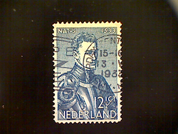 Netherlands, Scott #199, Used (o), 1933, William Of Orange, 12½cts, Deep Blue - Used Stamps