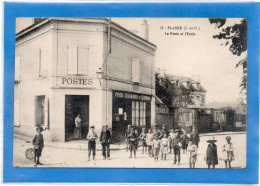 78 YVELINES - PLAISIR La Poste Et L'Ecole - Plaisir