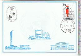 (D 86) UNITED NATIONS WIEN // Y&T 18 // 1981 - Maximumkarten