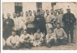 CPA MILITARIA Carte-Photo Groupe De Soldats Dont Dragons - Guerra 1914-18