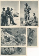 CPA ALGERIE Propagande Française Lot De 5 Cartes Guerre D'Algérie - Scenes