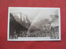 RPPC Rainbow Over Yosemite Valley   California > Yosemite   Ref 3257 - Yosemite