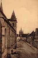 AK Ansbach - "OBERER MARKT MIT ST. JOHANNIS- U. ST. GUMBERTUSKIRCHE   -rar !!! - Ansbach